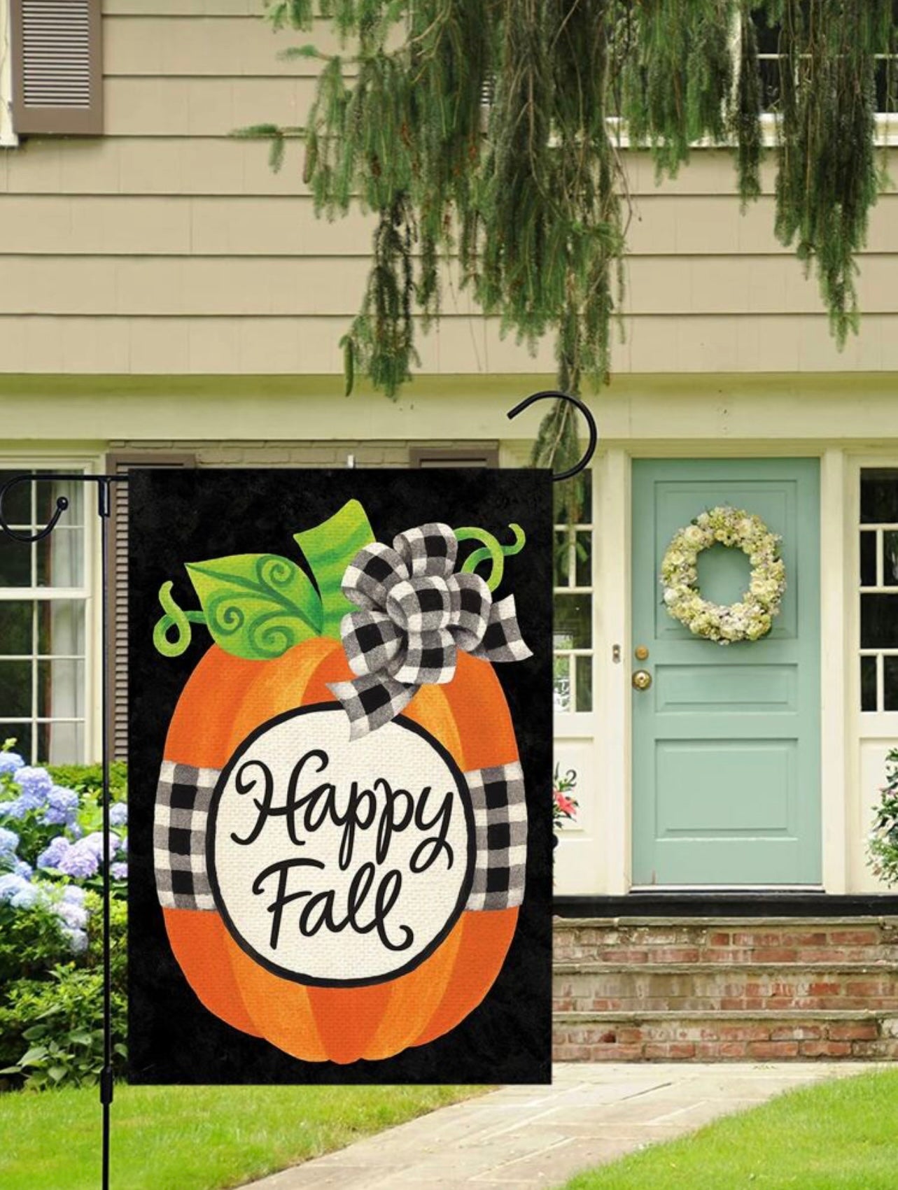 Happy Fall Garden Flag