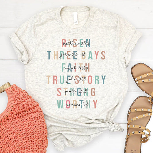 Easter Scripture Tee Shirt