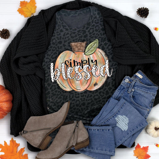 Leopard Simply Blessed Shirt
