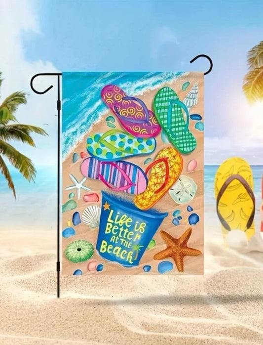 Beach Garden Flag