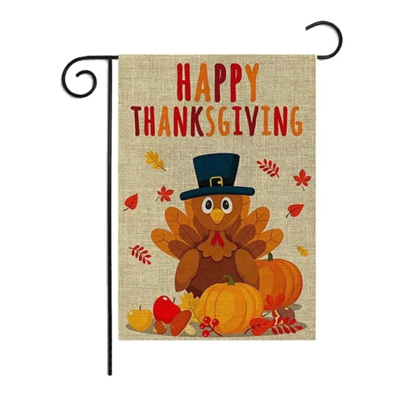 Thanksgiving Turkey Garden Flag