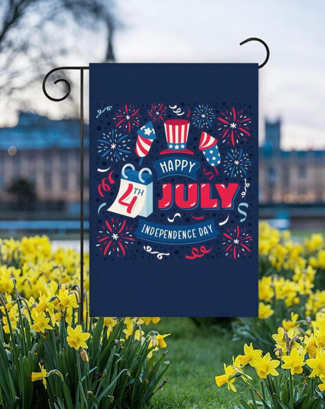 4th of July Garden Flag