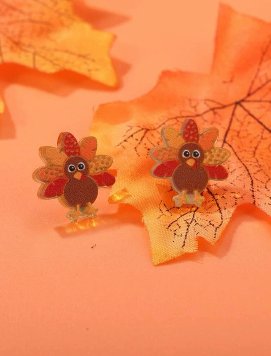 Colorful Turkey Earrings
