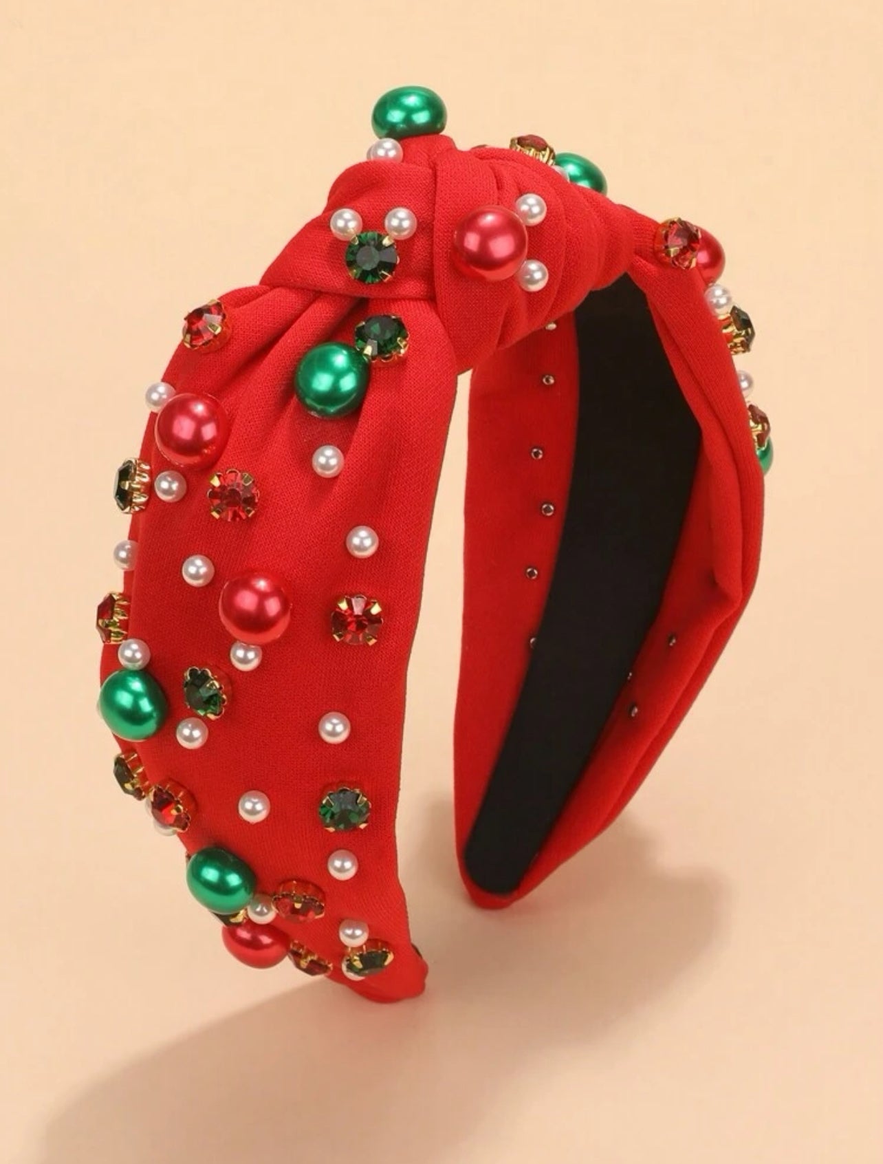 Red Christmas Headband