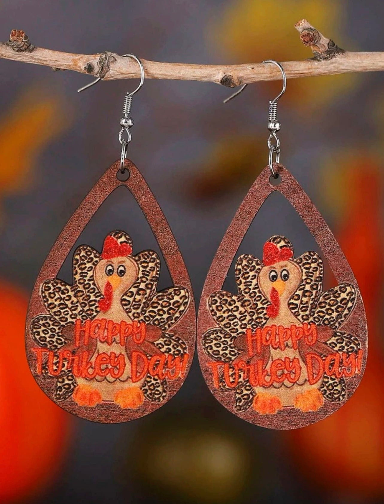 Turkey Day Earrings