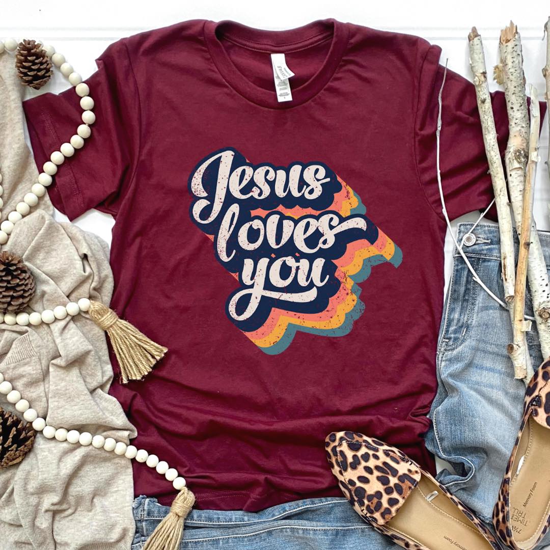 Jesus Loves You Tee Shirt