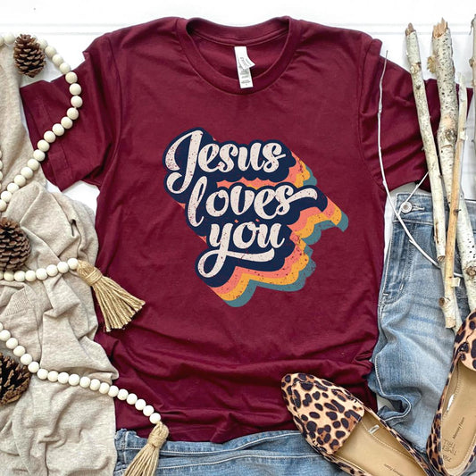 Jesus Loves You Tee Shirt