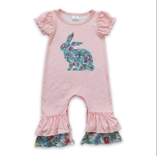 Floral Bunny Romper
