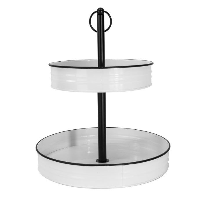 Two Tier Tray (Metal)