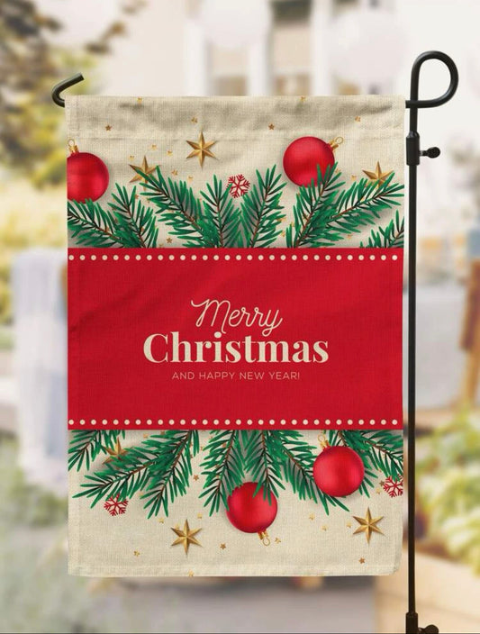 Christmas & New Year Flag