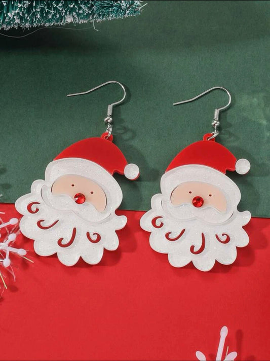 Santa Earrings