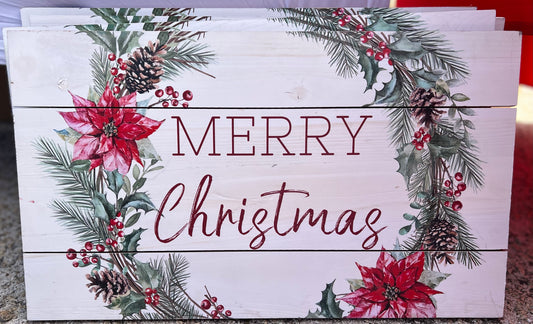 Merry Christmas Wall Hanger
