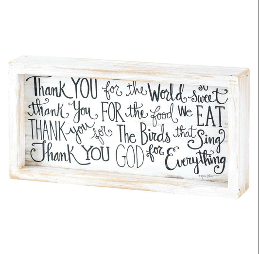 Thank You Desk Plaque - Teacher