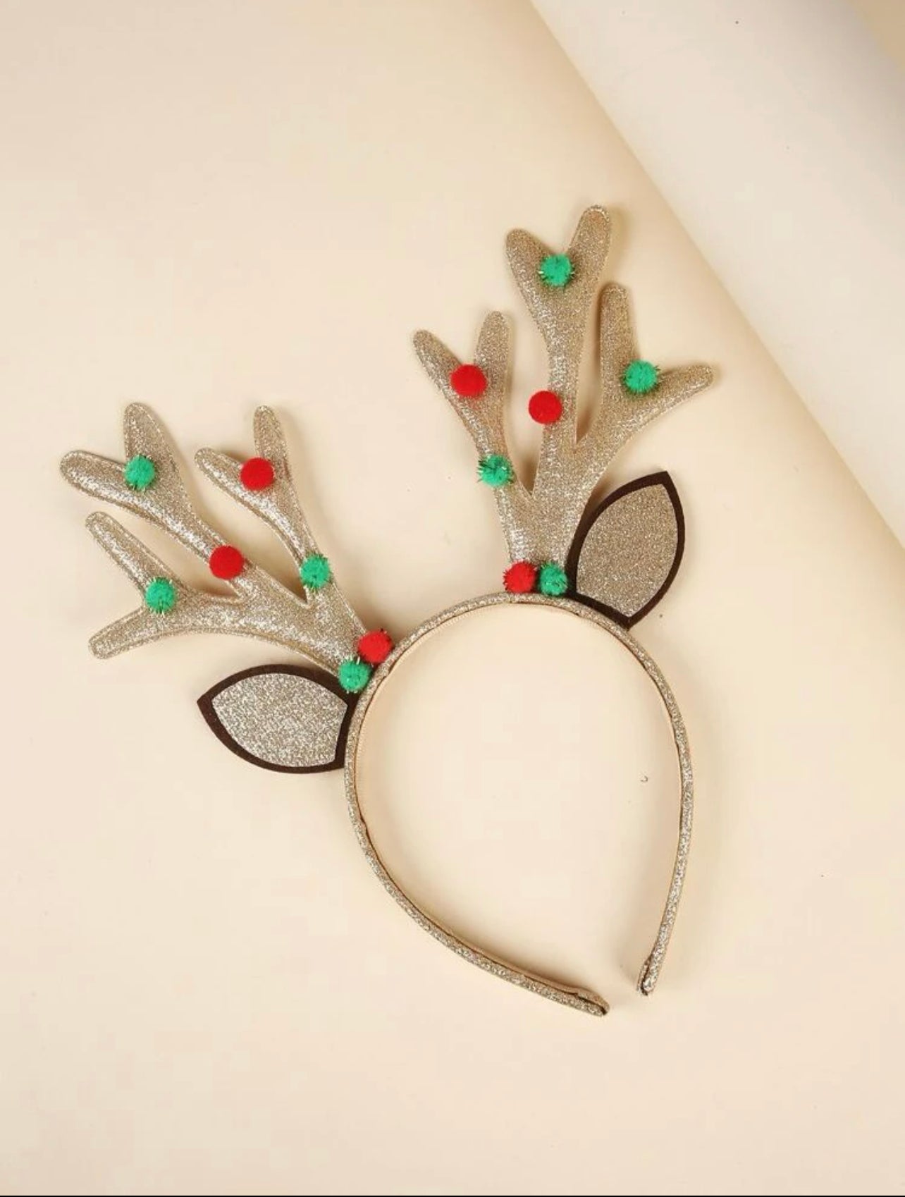 Golden Antler Headband