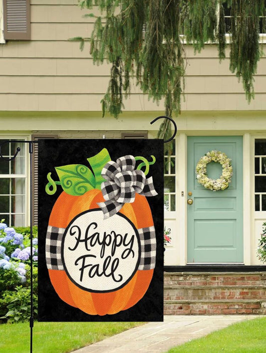 Happy Fall Garden Flag