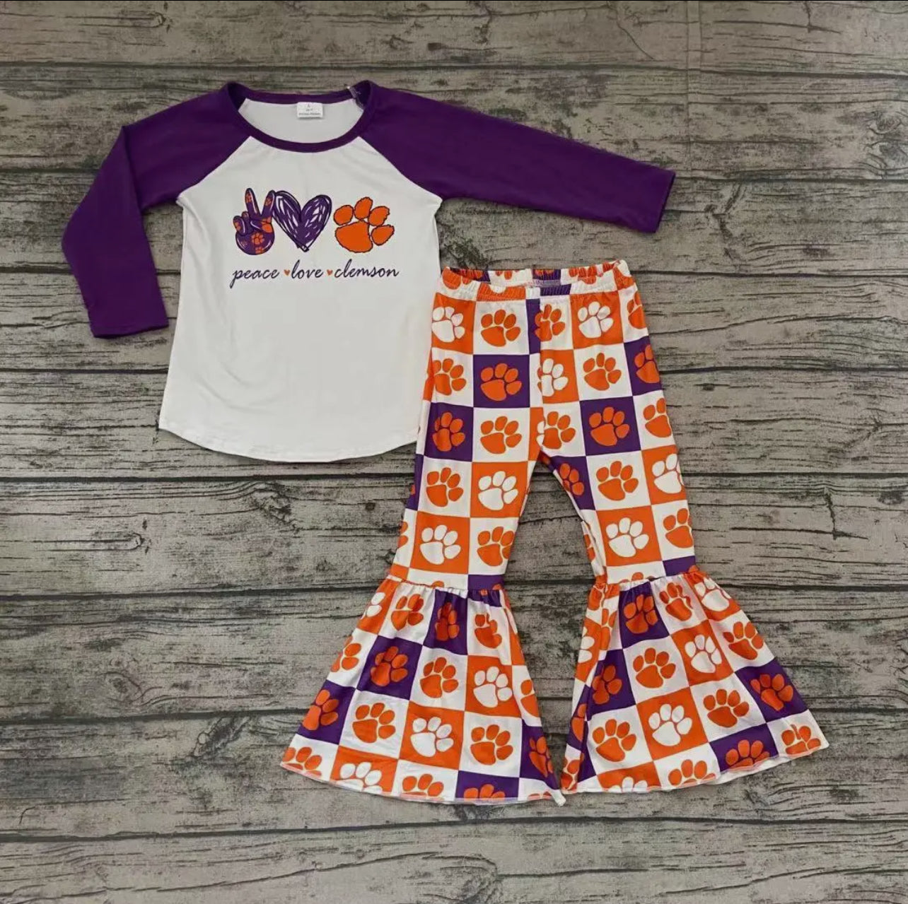 Peace Love Clemson Pant Set