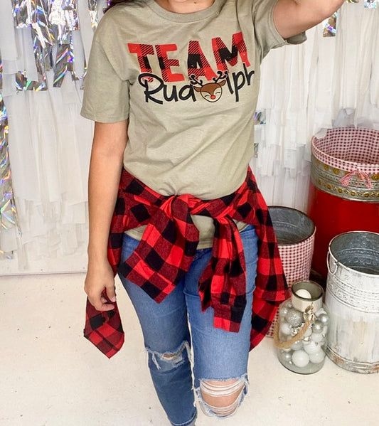 Team Rudolph Tee Shirt