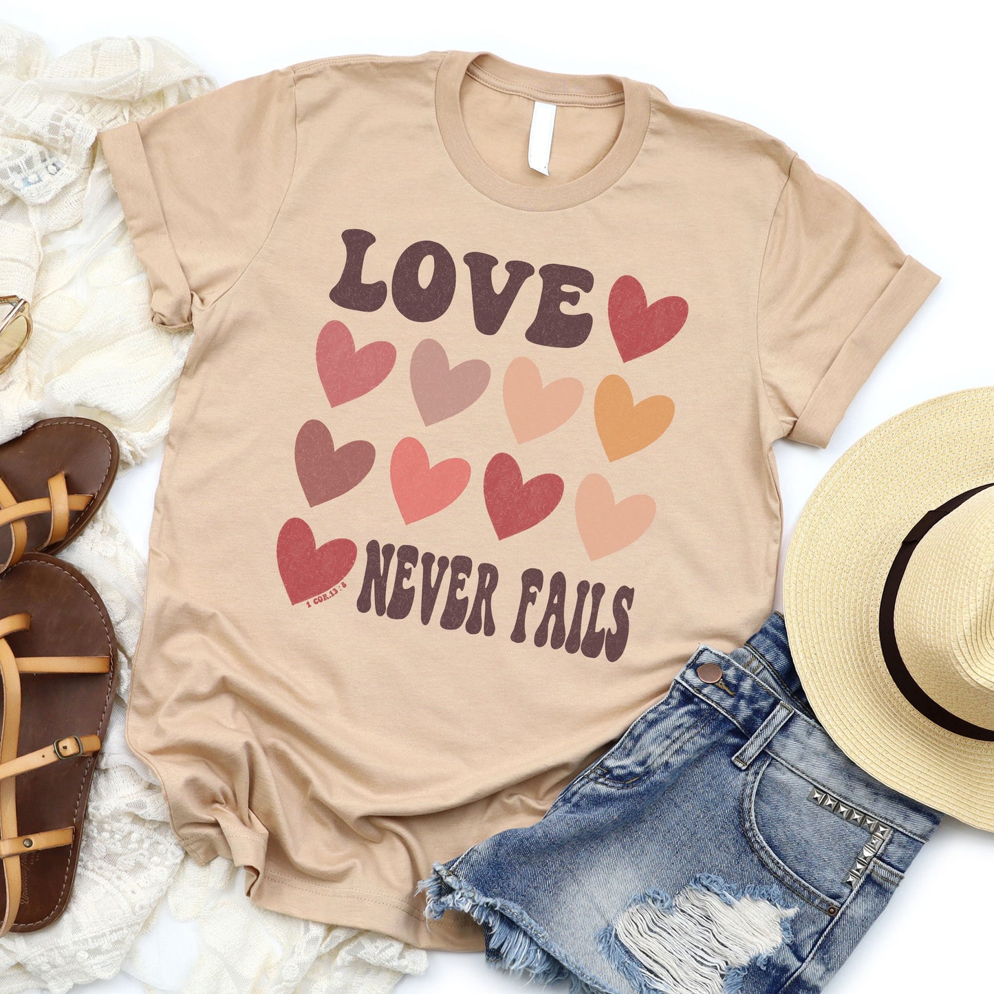 Love Never Fails Tee