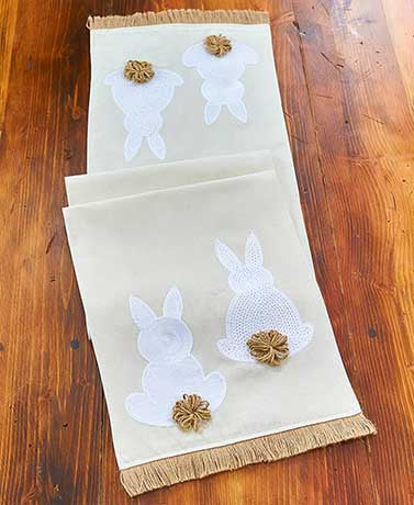 Bunny Table Runner