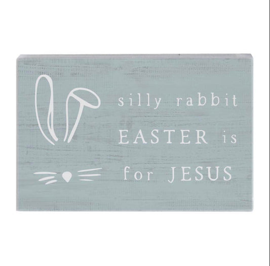 Wooden Silly Rabbit Block