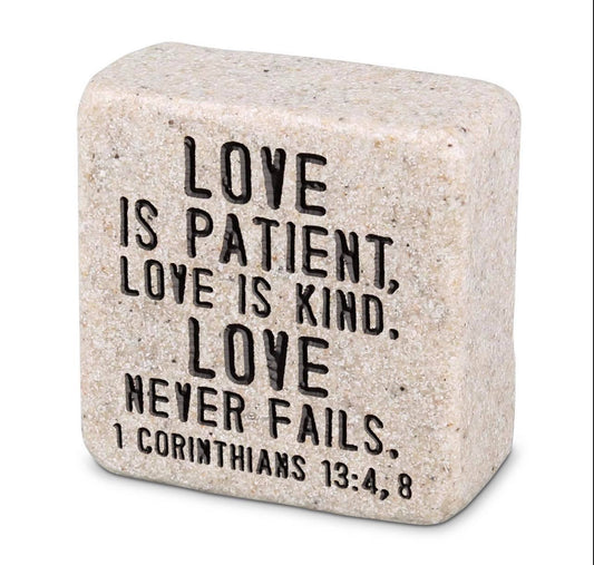 Stone 1 Cor. Scripture Deor