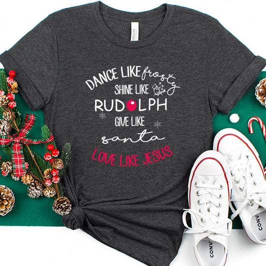 Love Like Jesus Christmas Shirt