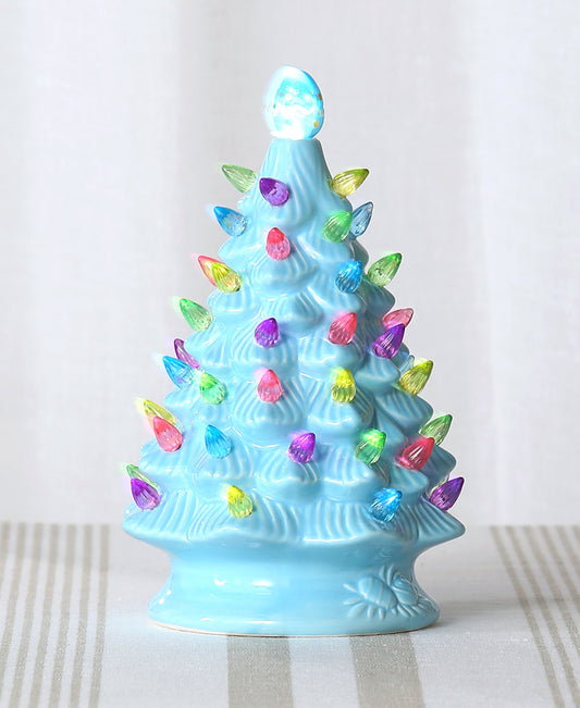 Large Ceramic Easter Tree, Blue