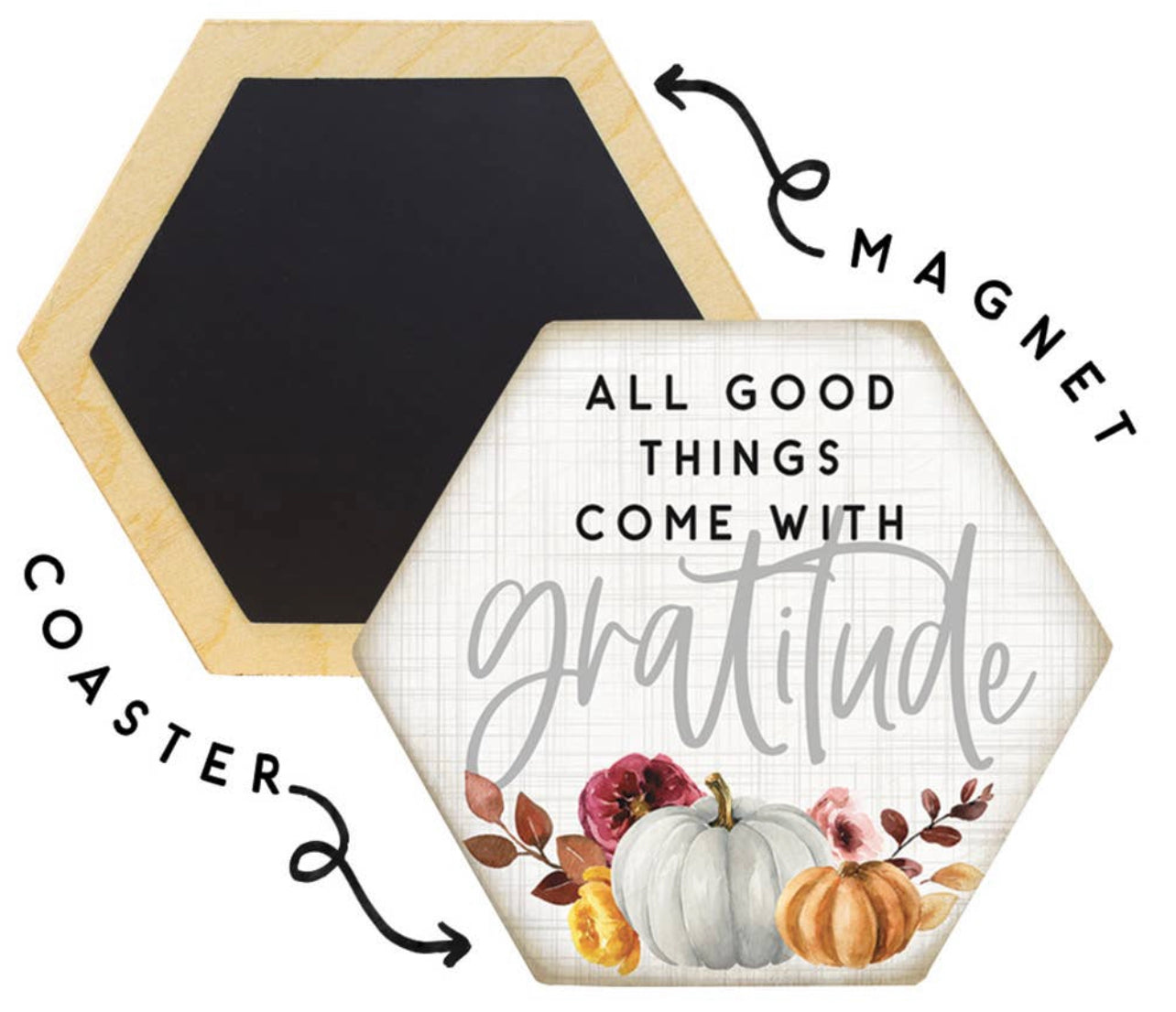 Fall: All Good Things Honeycomb Coaster