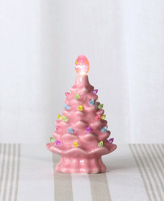 Small Ceramic Easter Tree, Pink